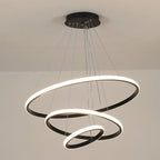 LumaHalo™ – Modern Spiral LED Chandelier