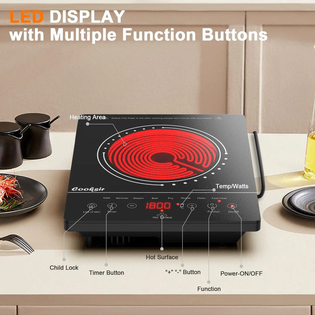 Cooksi™ Portable Induction Hob