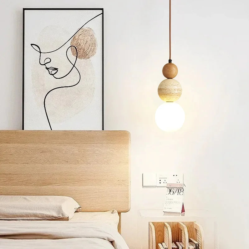 NordicGlow™ – Wooden Pendant Light