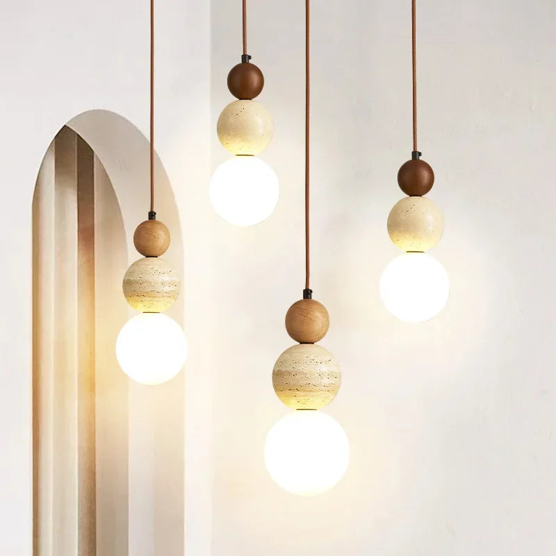 NordicGlow™ – Wooden Pendant Light