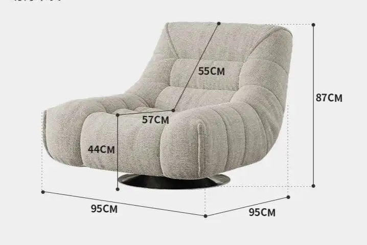 The CloudEase™ Swivel Lounge Chair