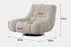 The CloudEase™ Swivel Lounge Chair
