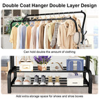 StyleRack™ Double Clothing Organiser