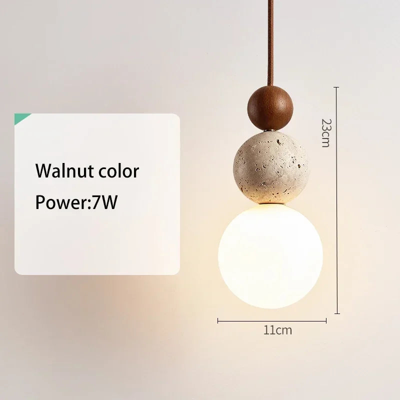 NordicGlow™ – Wooden Pendant Light