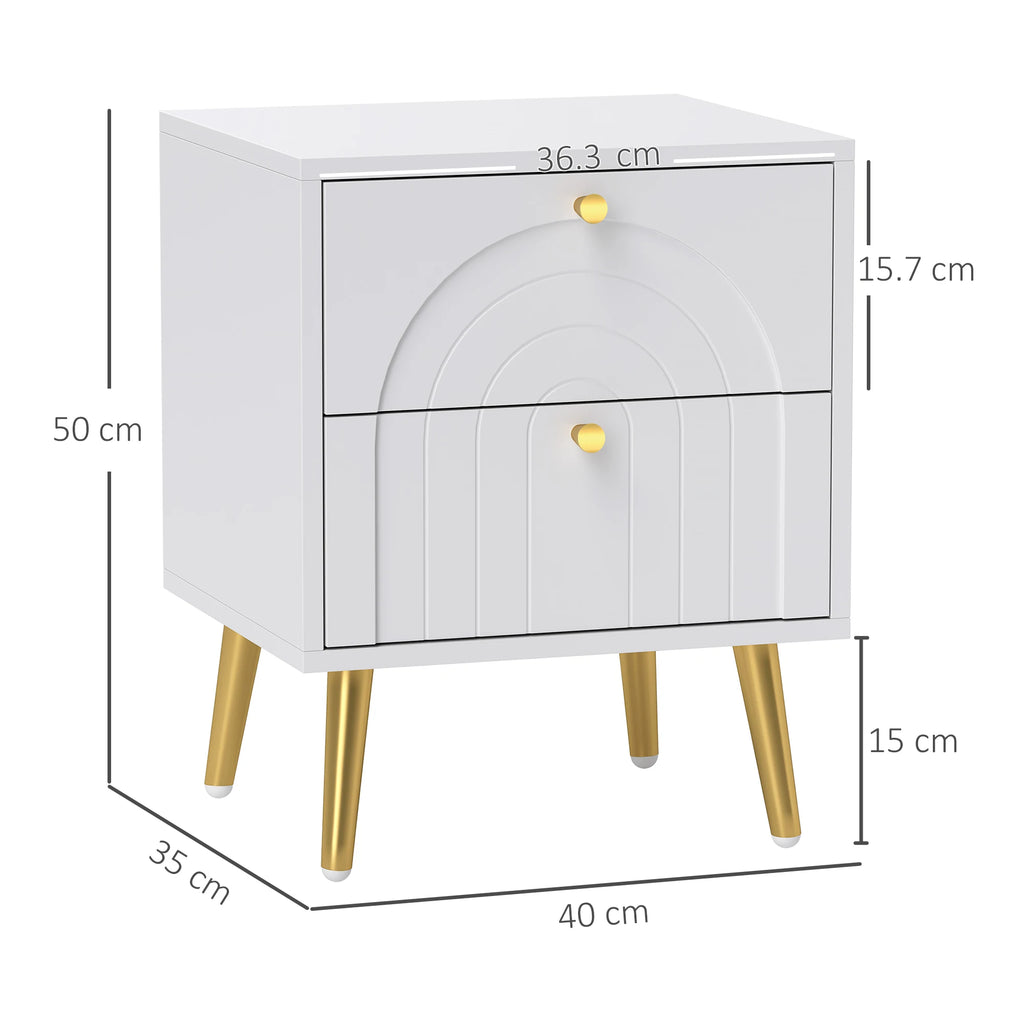 Aurora Bedside Table