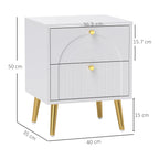 Aurora Bedside Table