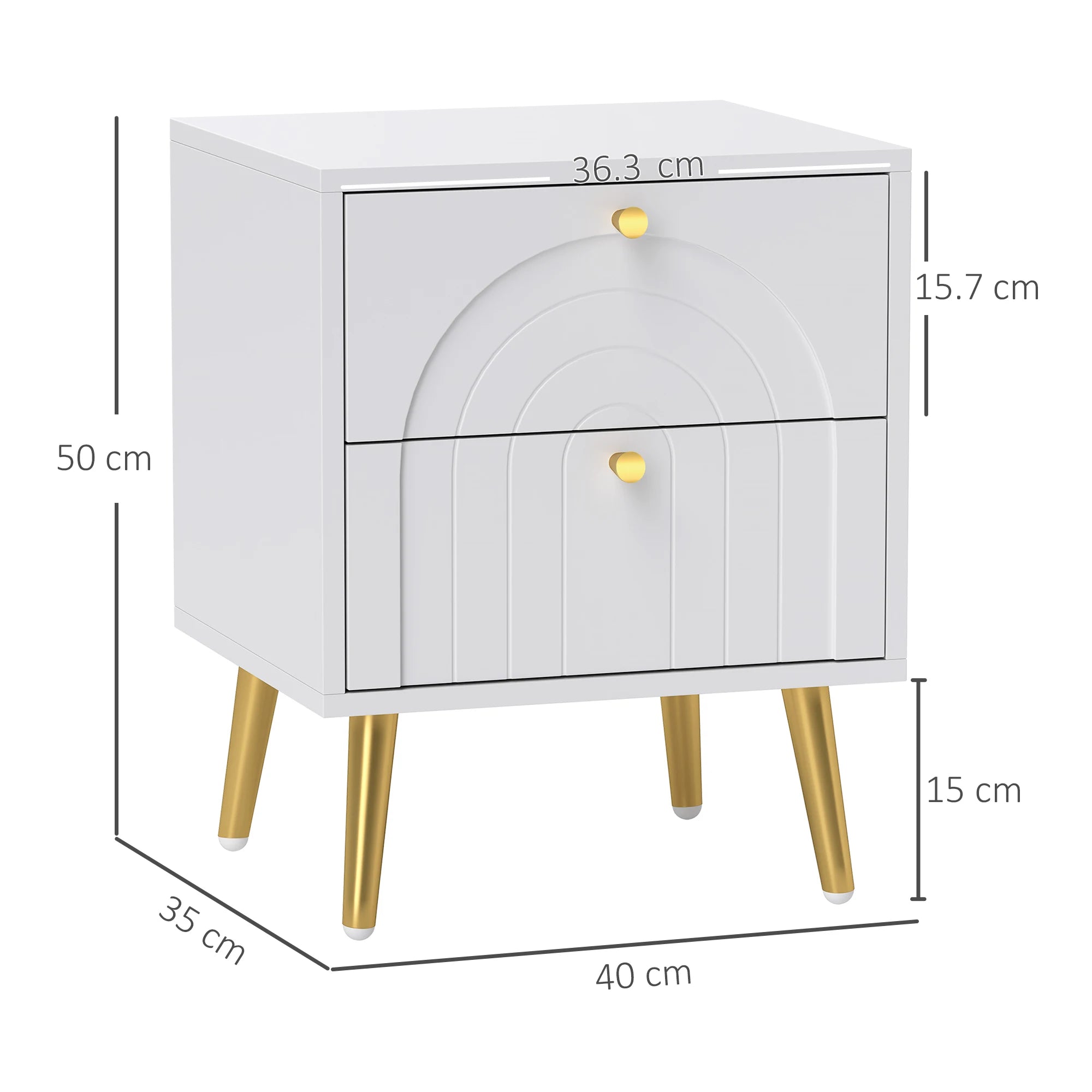 Aurora Bedside Table