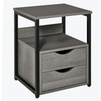 NordicEdge™ Industrial Bedside Table