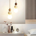 NordicGlow™ – Wooden Pendant Light