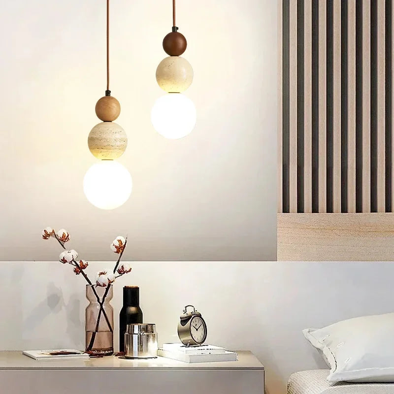 NordicGlow™ – Wooden Pendant Light