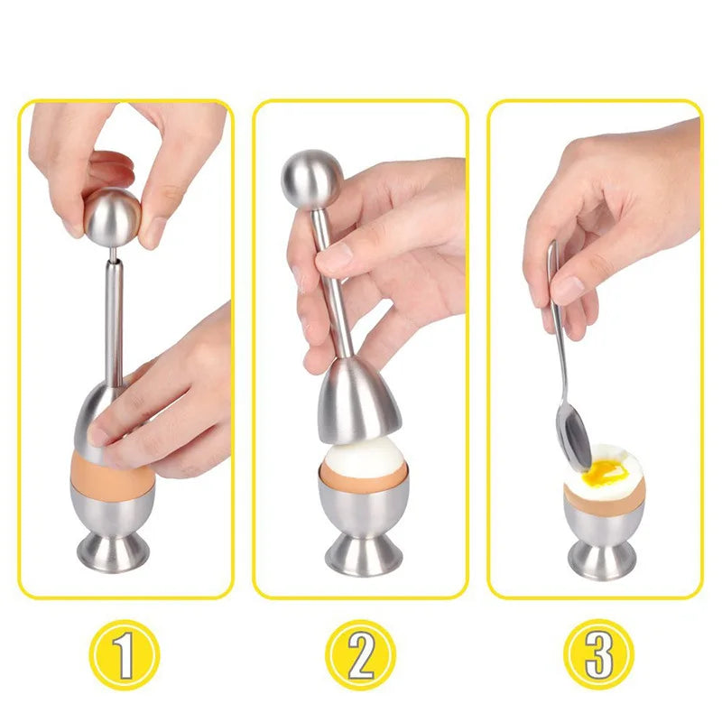 EggEase™ Precision Egg Topper Set