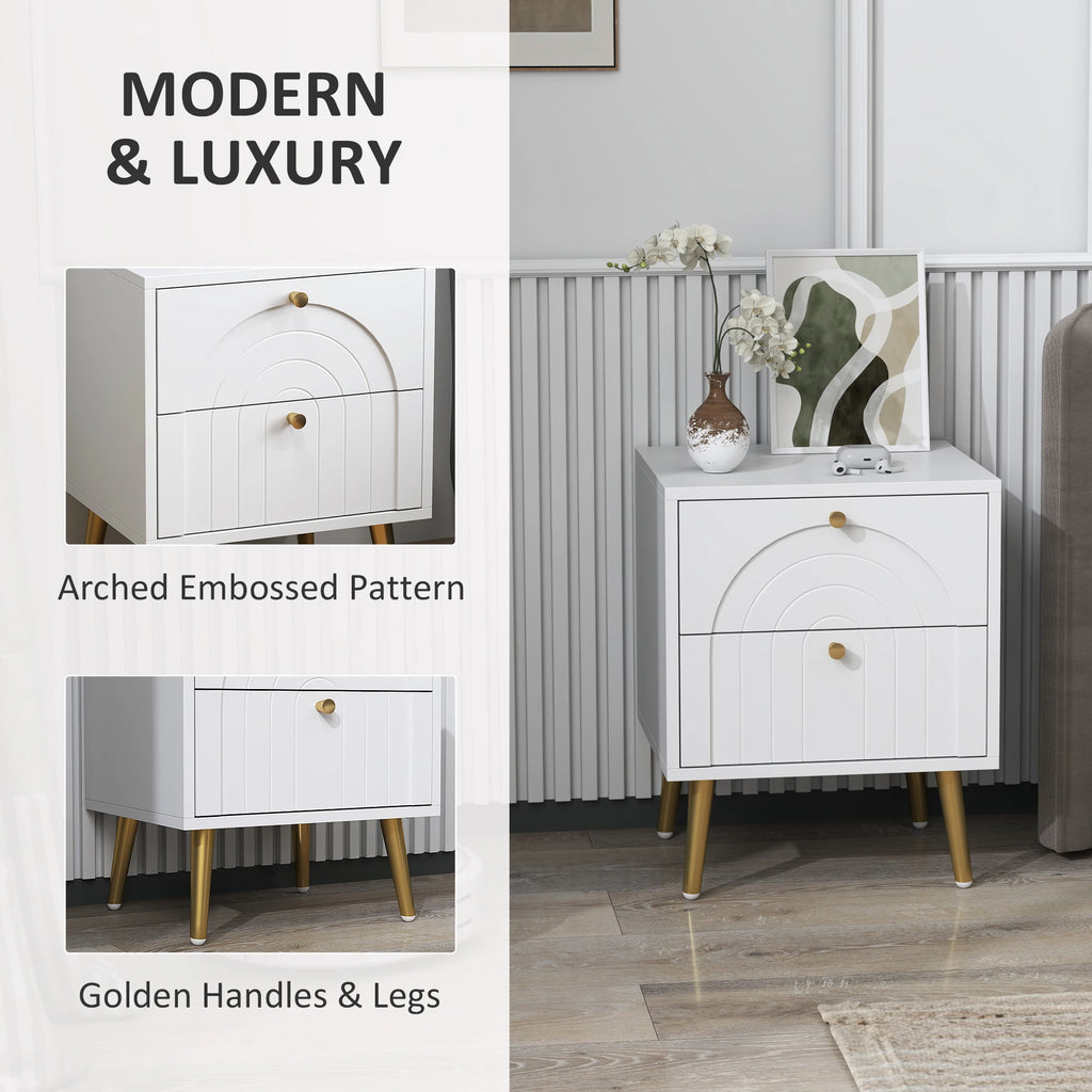 Aurora Bedside Table