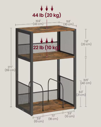 RetroVibe™ Vinyl Record Stand